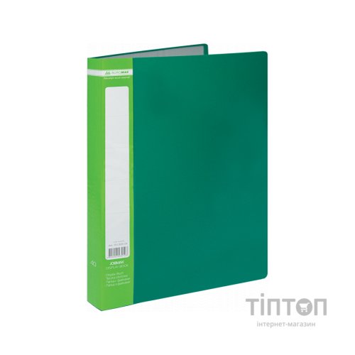 Папка з файлами Buromax Jobmax 40 sheets A4, green (BM.3616-04)