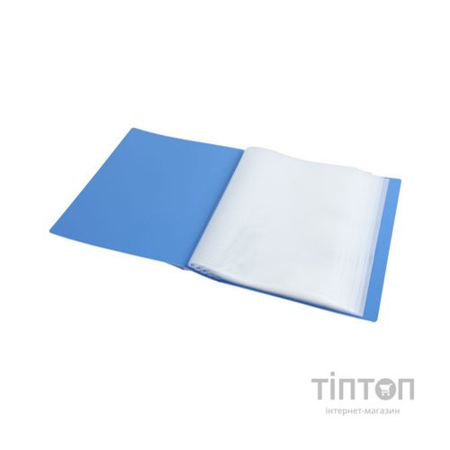 Папка з файлами Comix А4, з 100 файлами, синій (FOLD-COM-PF100AK-BL)