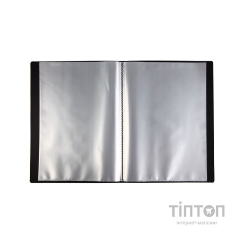 Папка з файлами Comix А4, з 40 файлами, чорний (FOLD-COM-PF40AK-B)