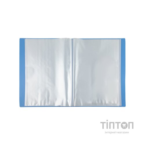 Папка з файлами Comix А4, з 60 файлами, синій (FOLD-COM-PF60AK-BL)