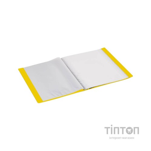 Папка з файлами Economix А4 з 10 файлами, жовта (E30601-05)