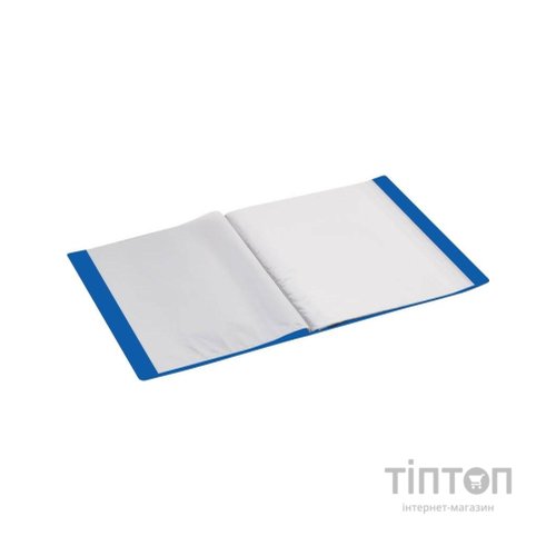 Папка з файлами Economix А4 з 60 файлами, синя (E30606-02)