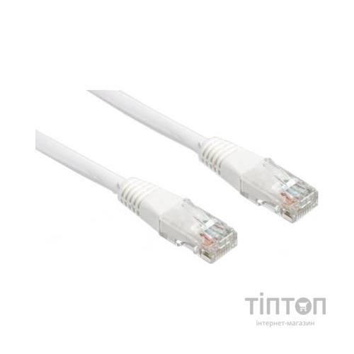Патч-корд 0.25м UTP cat 5е Cablexpert (PP12-0.25M-W)