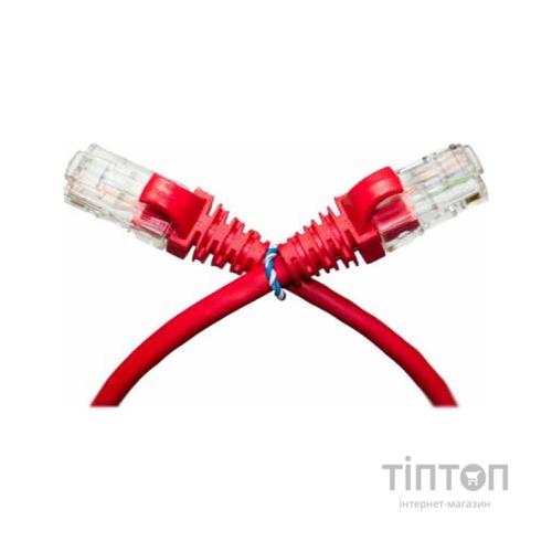 Патч-корд 0.3м, UTP, cat.5e, CCA, red Ritar (PCR-CCA/0.3R)