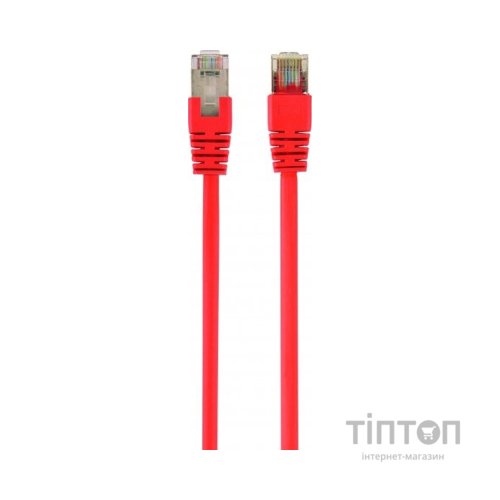 Патч-корд 0.5м FTP cat 6 CCA red Cablexpert (PP6-0.5M/R)