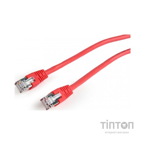 Патч-корд 0.5м FTP cat 6 CCA red Cablexpert (PP6-0.5M/R)