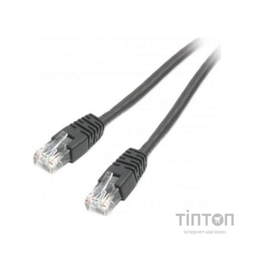 Патч-корд 0.5м UTP cat 6 CCA black Cablexpert (PP6U-0.5M/BK)