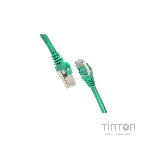 Патч-корд 1.50м S/FTP Cat 6 CU PVC 26AWG 7/0.16 green 2E (2E-PC6SFTPCOP-150GRN)
