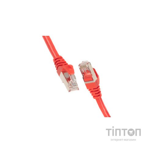 Патч-корд 1.50м S/FTP Cat 6 CU PVC 26AWG 7/0.16 red 2E (2E-PC6SFTPCOP-150RD)