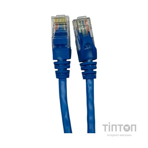 Патч-корд 1.5м UTP cat.5e, CCA, 24AWG, blue GEAR (GPC-UTPCCARJ45-1.5BE)