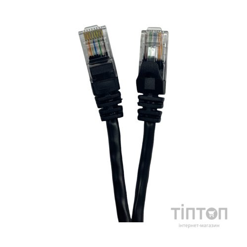 Патч-корд 1.5м UTP cat.6, CCA, 24AWG, black GEAR (GPC-UTPC6CCARJ45-1.5B)