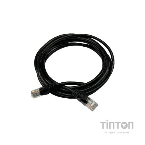 Патч-корд 1.5м UTP cat.6, CCA, 24AWG, black GEAR (GPC-UTPC6CCARJ45-1.5B)