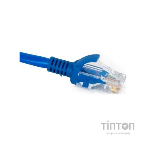 Патч-корд 1.6м, UTP, cat.5e, CCA, blue Extradigital (KBP1767)