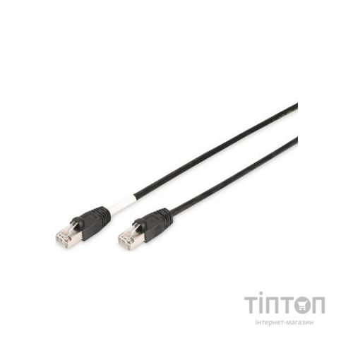 Патч-корд 10м, CAT 6 S-FTP, AWG 27/7, FRPE, outdoor Digitus (DK-1644-100/BL-OD)