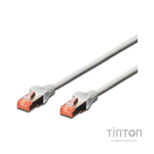 Патч-корд 1м, CAT 6 S-FTP, AWG 27/7, LSZH Digitus (DK-1644-010)
