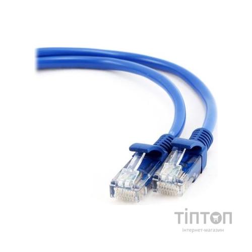 Патч-корд 1м, UTP, cat.5e, LSZH, blue Molex (PCD-01001-0H)