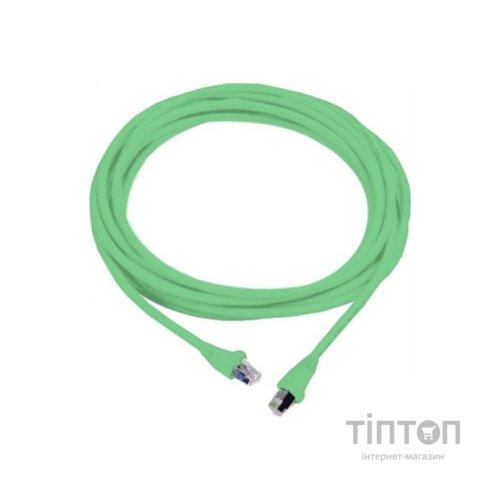 Патч-корд 1м, UTP, cat.5e, LSZH, green Molex (PCD-01001-0J)