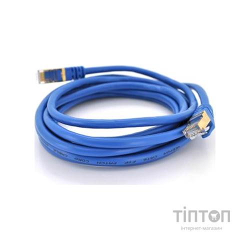 Патч-корд 2.0м, FTP, RJ-45, Cat.6, CU, blue Ritar (PCR-SFP/2Be / 05201)