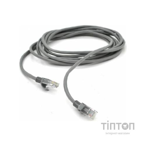 Патч-корд 20м, RJ-45, Cat.5e, CU, мідь, сірий Ritar (PCR-CU/20G / 13086)