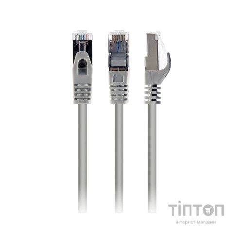 Патч-корд 20м S/FTP Cat 6A CU LSZH grey Cablexpert (PP6A-LSZHCU-20M)