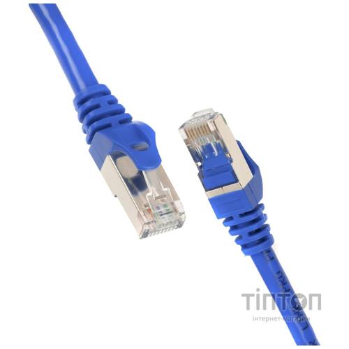 Патч-корд 2E Cat.5e UTP RJ45 0.2m Blue (2E-PC5ECA-020BL)