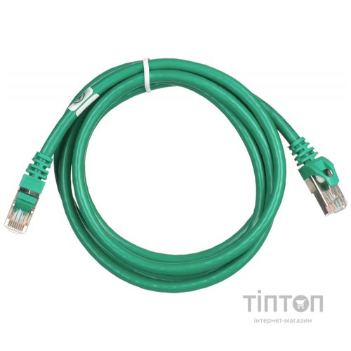 Патч-корд 2E S-FTP RJ45 Cat.6 Cu 1m Green (2E-PC6SFTPCOP-100GRN)
