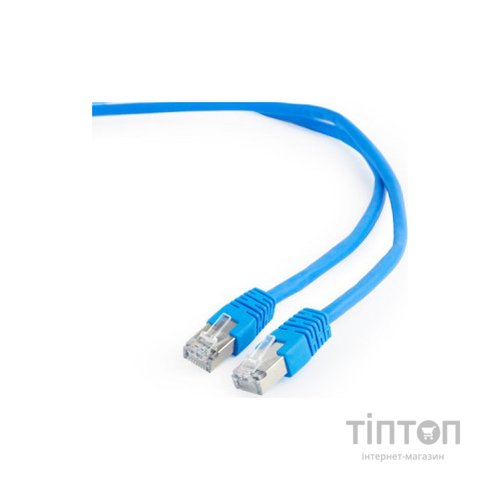 Патч-корд 2м FTP cat 6 CCA blue Cablexpert (PP6-2M/B)