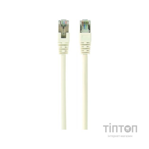 Патч-корд 2м FTP cat 6 CCA white Cablexpert (PP6-2M/W)