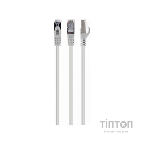 Патч-корд 2м S/FTP Cat 6A CU LSZH white Cablexpert (PP6A-LSZHCU-W-2M)