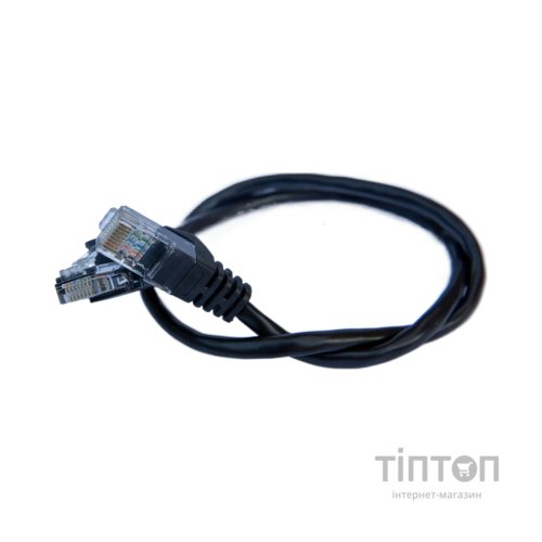 Патч-корд 2м UTP cat.5e, CCA, black GEAR (GPC-UTPCCARJ45-2B)