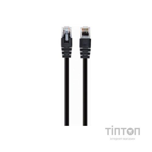 Патч-корд 2м UTP cat 6 CCA black Cablexpert (PP6U-2M/BK)
