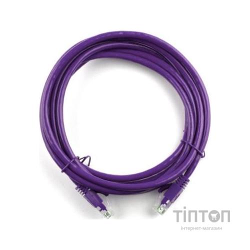 Патч-корд 30м, RJ-45, Cat.5e, CU, мідь, фіолетовий Ritar (PCR-CU/30Pe / 04306)