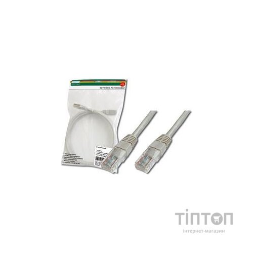 Патч-корд 30м, UTP, cat.5e, CU, AWG 26/7, PVC, grey Digitus (DK-1511-300)
