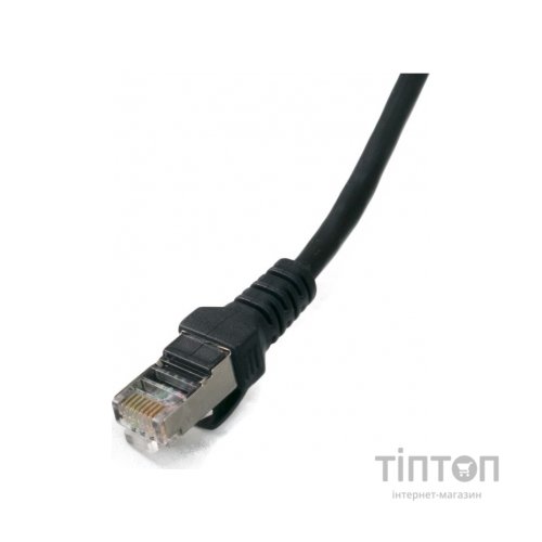 Патч-корд 3м, Cat. 6, FTP, CCA, black Extradigital (KBP1866)