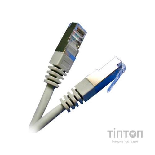 Патч-корд 3м, FTP, cat.5e, CU, 24AWG, grey Kingda (KD-PAFT4300GY)