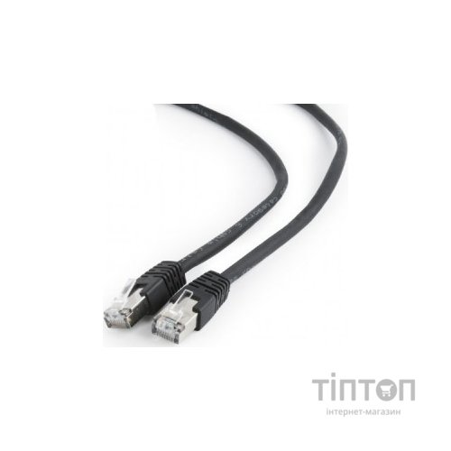 Патч-корд 3м FTP cat 6 Cablexpert (PP6-3M/BK)