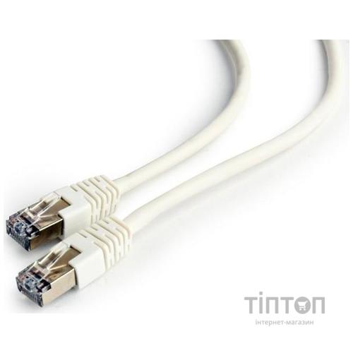 Патч-корд 3м FTP cat 6 CCA white Cablexpert (PP6-3M/W)