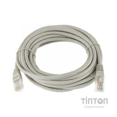 Патч-корд 3м, UTP, cat.6, CU, 24AWG, grey Kingda (KD-PAUT6300GY)