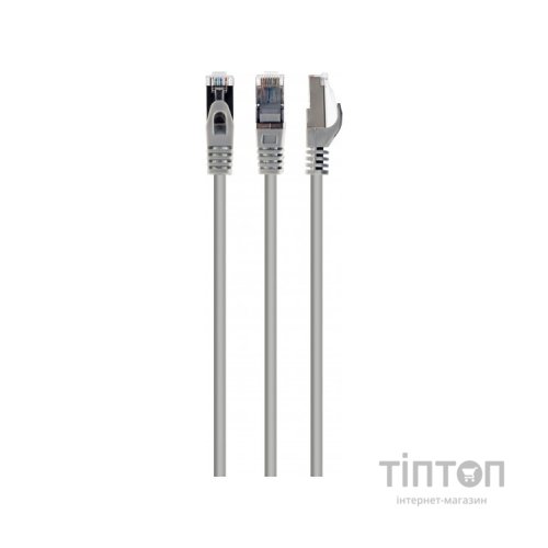 Патч-корд 50м S/FTP Cat 6A CU LSZH gray Cablexpert (PP6A-LSZHCU-50M)