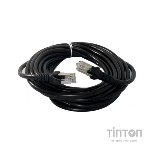 Патч-корд 5м, Cat. 6, FTP, CCA, black Extradigital (KBP1867)