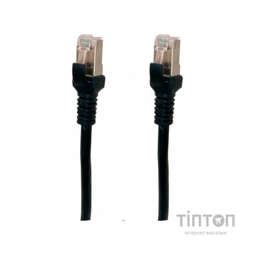 Патч-корд 5м, Cat. 6, FTP, CCA, black Extradigital (KBP1867)