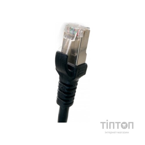 Патч-корд 5м, Cat. 6, FTP, CCA, black Extradigital (KBP1867)