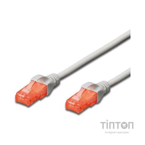 Патч-корд 5м, CAT 6 UTP, AWG 26/7, LSZH Digitus (DK-1617-050)