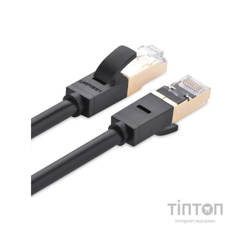 Патч-корд 5м, F/FTP cat 7 RJ-45 black Ugreen (U_11271)