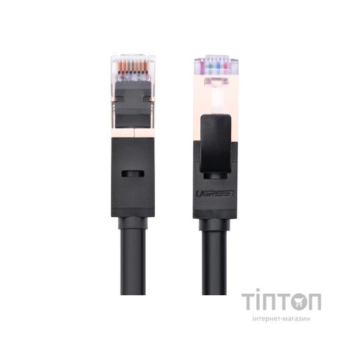 Патч-корд 5м, F/FTP cat 7 RJ-45 black Ugreen (U_11271)