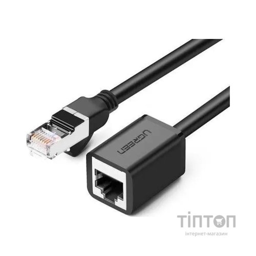 Патч-корд 5м F/UTP cat 6 RJ-45 extension black Ugreen (U_11283)