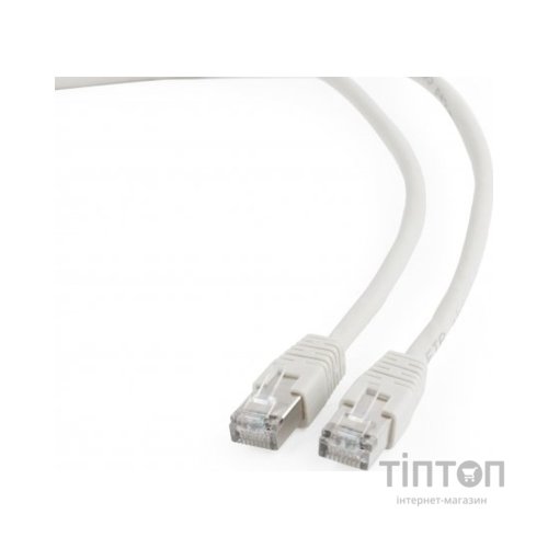 Патч-корд 5м FTP cat 6 CCA gray Cablexpert (PPB6-5M)