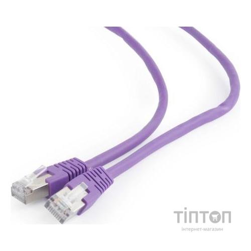 Патч-корд 5м FTP cat 6 CCA violet Cablexpert (PP6-5M/V)
