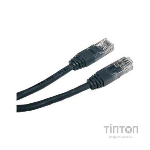 Патч-корд Cablexpert 0.25 м (PP12-0.25 M/BK)