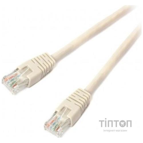 Патч-корд 0.25м UTP cat 6 CCA gray Cablexpert (PP6U-0.25M)
